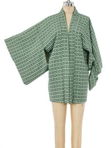 Prism Printed Sage Green Kimono Jacket arcadeshops.com