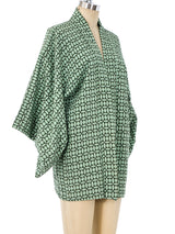 Prism Printed Sage Green Kimono Jacket arcadeshops.com