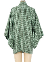 Prism Printed Sage Green Kimono Jacket arcadeshops.com