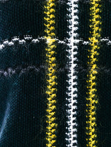 Olivier Theyskens Check Cashmere Sweater Top arcadeshops.com