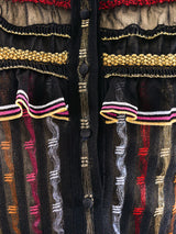 Alexander McQueen Rainbow Knit Ensemble Suit arcadeshops.com