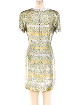 Neil Bieff Citrus Sequin Mini Dress Dress arcadeshops.com