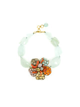 Iradj Moini Aquamarine Semiprecious Convertible Necklace Accessory arcadeshops.com
