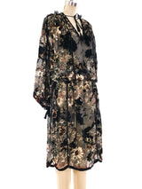 Jean Paul Gaultier Printed Peasant Dress Dress arcadeshops.com