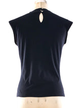 Hermes Brandebourgs Print Sleeveless Tee Top arcadeshops.com