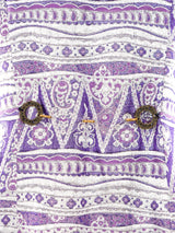 Amethyst Metallic Sleeveless Duster Jacket arcadeshops.com