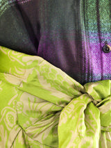 Dries Van Noten Layered Plaid Shirt Dress Dress arcadeshops.com