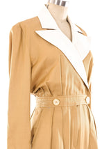 Amen Wardy Khaki Jumpsuit Suit arcadeshops.com