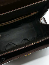 Chocolate Crocodile Handle Bag Accessory arcadeshops.com