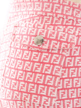 Fendi Chenille Monogram Short Shorts Bottom arcadeshops.com