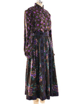 Oscar de la Renta Floral Printed Skirt Ensemble Suit arcadeshops.com