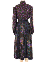 Oscar de la Renta Floral Printed Skirt Ensemble Suit arcadeshops.com