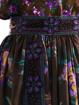 Oscar de la Renta Floral Printed Skirt Ensemble Suit arcadeshops.com