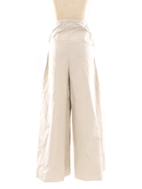 Acne Wide Leg Nylon Pants Bottom arcadeshops.com