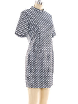 Fendi Monogram Printed Jersey Dress Dress arcadeshops.com