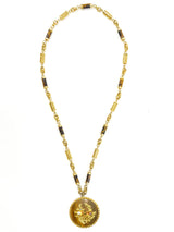 Tigers Eye Bird Pendant Necklace Accessory arcadeshops.com