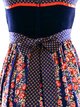 Gunne Sax Floral Prairie Dress Dress arcadeshops.com