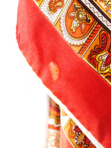 Paisley Printed Angel Sleeve Maxi Dress Dress arcadeshops.com