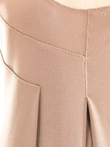 John Kloss Khaki Jersey Maxi Dress Dress arcadeshops.com