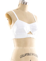 Hermes Linen Bralette Top arcadeshops.com