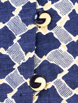 Abstract Metallic Check Jacket Jacket arcadeshops.com