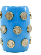 Coin Studded Resin Bangle Accessory arcadeshops.com