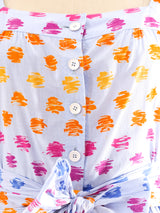 Ungaro Abstract Printed Sundress Dress arcadeshops.com