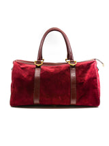 Cartier Suede Boston Bag Accessory arcadeshops.com