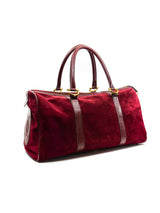 Cartier Suede Boston Bag Accessory arcadeshops.com