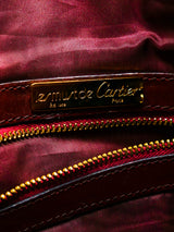 Cartier Suede Boston Bag Accessory arcadeshops.com