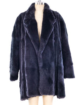 Sheared Rabbit Swing Coat Outerwear arcadeshops.com