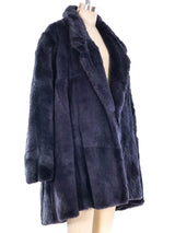 Sheared Rabbit Swing Coat Outerwear arcadeshops.com