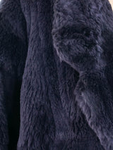 Sheared Rabbit Swing Coat Outerwear arcadeshops.com