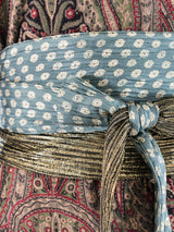 Geoffrey Beene Belted Paisley Tunic Top arcadeshops.com