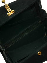 1950's Suede Box Bag Accessory arcadeshops.com
