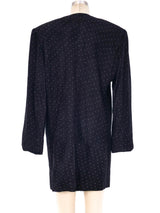 Polka Dot Suede Jacket Jacket arcadeshops.com