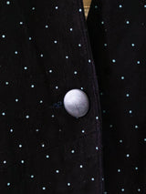Polka Dot Suede Jacket Jacket arcadeshops.com
