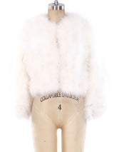 Marabou Feather Jacket Jacket arcadeshops.com