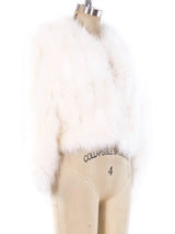 Marabou Feather Jacket Jacket arcadeshops.com