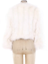 Marabou Feather Jacket Jacket arcadeshops.com