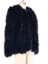 Marabou Feather Jacket Jacket arcadeshops.com