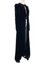 1930's Velvet Duster Jacket arcadeshops.com