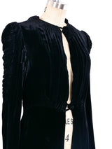 1930's Velvet Duster Jacket arcadeshops.com