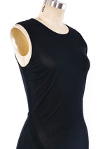 Donna Karan Sleeveless Jersey Gown Dress arcadeshops.com
