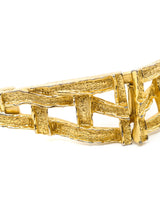 1960's Goldtone Stretch Chain Belt Accessory arcadeshops.com