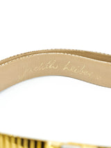 Judith Leiber Deco Inspired Lizard Belt Accessory arcadeshops.com