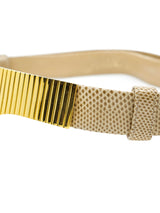 Judith Leiber Deco Inspired Lizard Belt Accessory arcadeshops.com