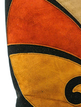 Patchwork Suede Heeled Boots Accessory arcadeshops.com