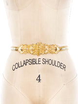 1960's Goldtone Stretch Chain Belt Accessory arcadeshops.com