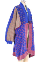 Patchwork Knit Cardigan Jacket arcadeshops.com